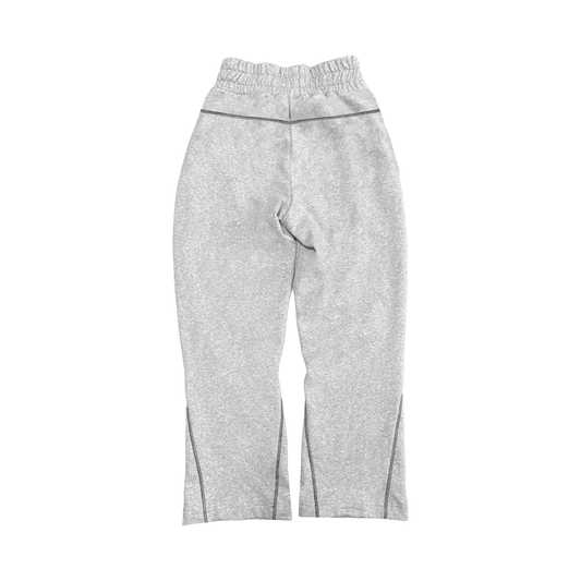 FLARED SWEATPANTS - GRAY